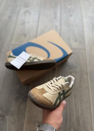 Asics onitsuka tiger tokuten "beige green"