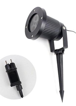 Проектор лазерний вуличний з малюнками festival projection lamp 12 pictures 134006 топ продаж! топ продаж! топ продаж!