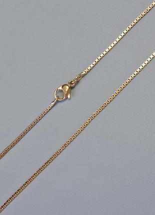 Цепочка xuping позолота 18к s-1мм+- l-60см+- новинка