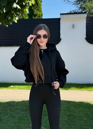Укорочений світшот oversize 7
