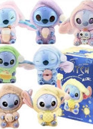 Мягкая игрушка-брелок стич labubu 17см бокс stitch pop mart топ продаж!