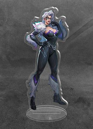 Акрилова колекційна фігурка marvel rivals - black cat 15 см