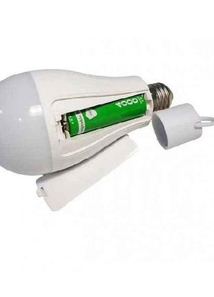 Лампочка світлодіодна акумуляторна 20w е27 7500к ac/dc fn-e3920 тм sfx