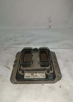 Блок эбу opel 09117394