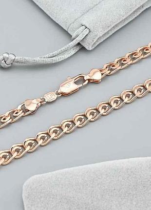 Ланцюжок love 39087 6,5мм позолота ро р.50 тм xuping