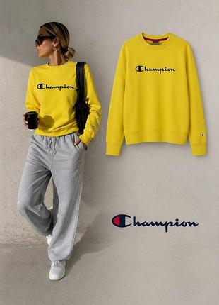 Яркий свитшот кофта champion p m/l