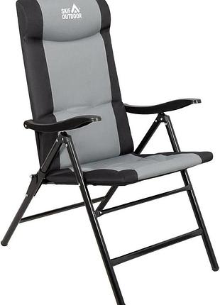 Стілець розкладаний skif outdoor chevalier grey/black