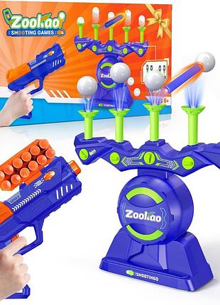 Электронная мишень zookao hover shooting games с плавающими шариками, без пистолета