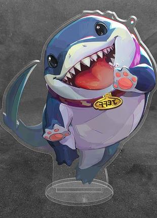 Акрилова колекційна фігурка marvel rivals - jeff the land shark 15 см
