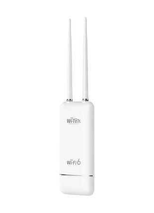 Точка доступу зовнішня wifi 6 wi-tek wi-ap316ax-lite outdoor дводіапазонна гігабітна (73-00265)
