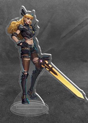 Акрилова колекційна фігурка marvel rivals - magik 15 см