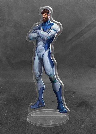 Акриловая коллекционная фигурка marvel rivals - mister fantastic 15 см