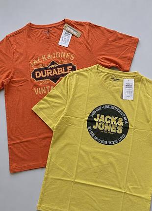 Рпзпрожш 🤩 комплект футболок 2 шт оригінал jack & jones