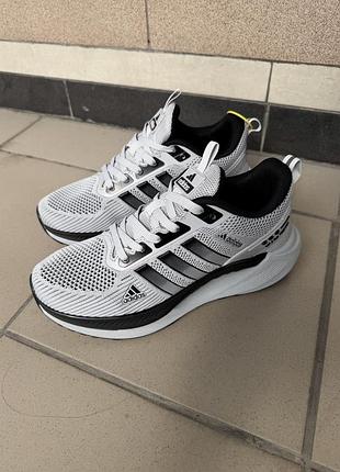 Кроссовки adidas climacool текстильные серые