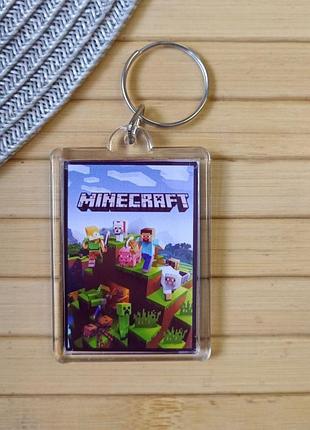 Брелок minecraft майнкрафт (31181)