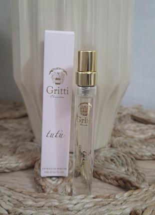 Gritti tutu extrait de parfum, нішевий італійський парфум