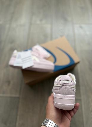 Asics onitsuka tiger tokuten pink beige platform