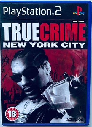 True crime new york city, б/у, английская версия - диск для playstation 2