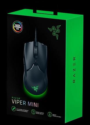 Игровая мышь razer viper mini мышка проводная 8500 dpi оптическая с rgb подсветкой для компьютера ноутбука
