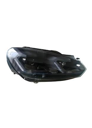 Передние фары golf 7 style black (2 шт) для volkswagen golf 6 2008-2014 гг
