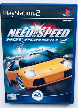Need for speed hot pursuit 2, б/у, английская версия - диск для playstation 2