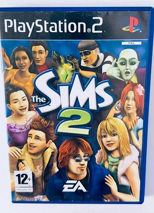 The sims 2, б/у, английская версия - диск для playstation 2