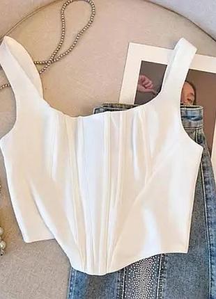 Топ корсет zara