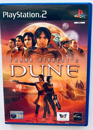 Frank herbert's dune, б/у, английская версия - диск для playstation 2