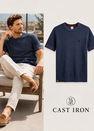 Вязаная мужская футболка cast iron p s/m