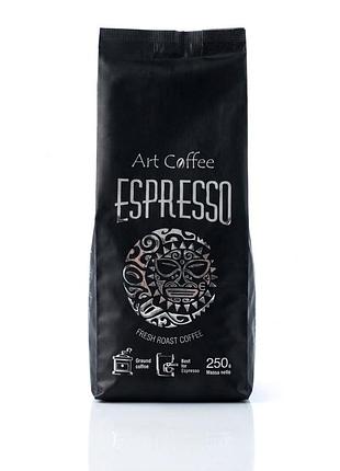 Кофе в зернах art coffee espresso 250г (шоколад, карамель, орех)