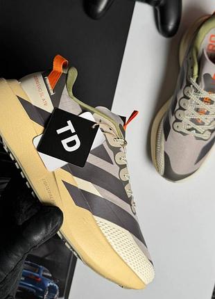 Мужские кроссовки adidas adizero evo sl atr taupe beige orange