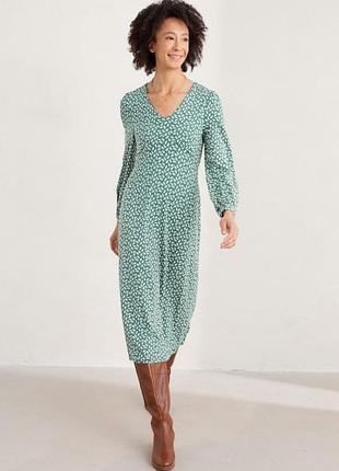 Сукня віскоза/котон seasalt cornwall, розмір xl-2xl