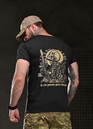 Тактическая футболка born of war para bellum black вт4744