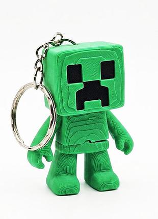 Брелок 3d крипер майнкрафт / minecraft creeper