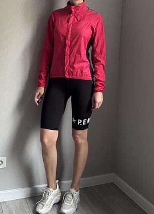 Craft велокуртка ветрівка дощовик empire rain jacket рожева розмір s стан ідеальний, оригінал