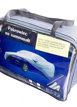 Тент седан 432x165x120см m с подкладкой po-v30011 "milex" карман под зеркало+замок вод.дв (5шт/ nai