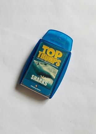 Настільна гра top trumps sharks 🦈