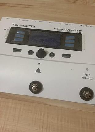 Вокально/гитарный процессор tc-helicon voicelive play gtx (б/у)