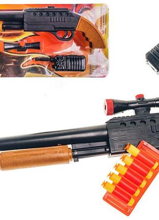 Рушниця "вангард" з поролоновими патронами, з набором, на блістері 922 goldengun