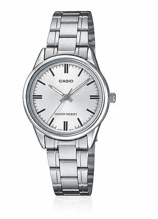Женские наручные часы casio ltp-v005d-7a серебристые