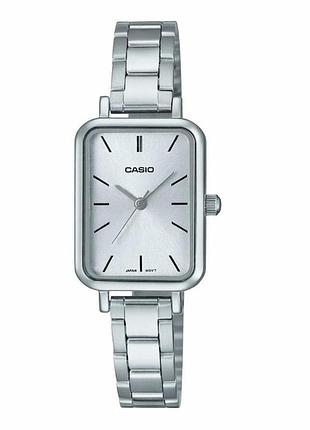 Женские наручные часы casio ltp-v009d-2e серебристые