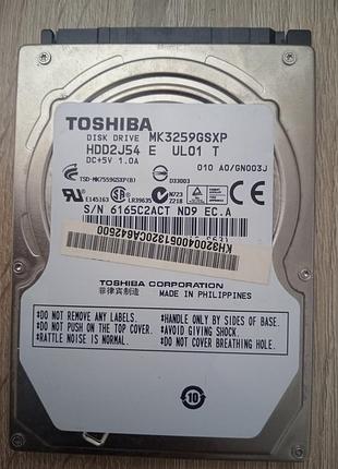 Жорсткий диск toshiba hdd2j54