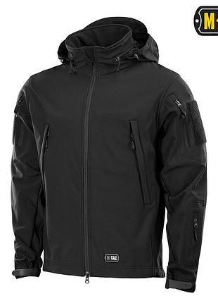 M-tac тактична куртка soft shell black
