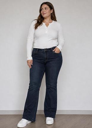 Джинси wrangler bootcut w30 l30 темно-сині оригінал