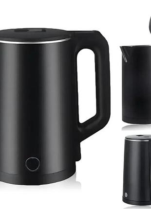Электрический чайник domotec ms5028 электрочайник дисковый 1.8л 1500вт.