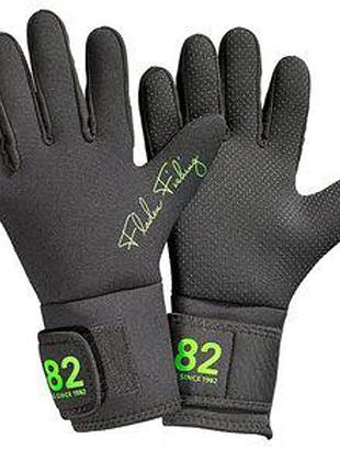 Рукавиці fladen neoprene gloves long неопренові водонепроникні для риболовлі, полювання і зимової риболовлі l-xl