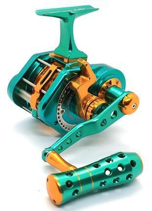 Котушка jigging master underhead yellow fin special #pe5n (lh) reel (pe5nlhgn/gd)