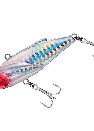 Віб daiwa seabass hunter vibe z 70s 70 mm 22.5g laser red head (07403530) — тонучий ратлін для судака, щуки та жереха