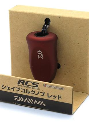 Кноб daiwa rcs i shape cork knob red (00056124) пробковый для катушек daiwa s-type