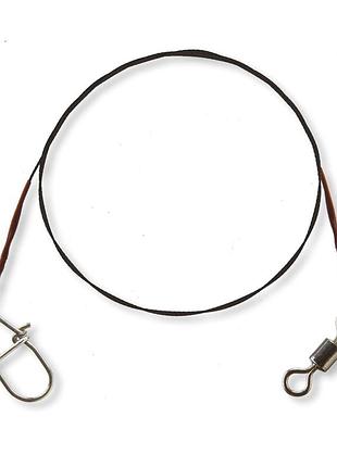Повідець титановий cormoran titanium leader 30cm 8kg 2pcs (75-84408)